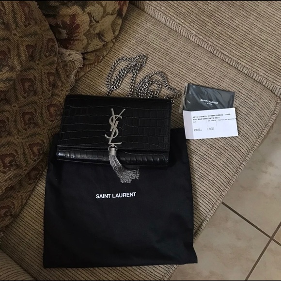Authentic Saint Laurent Kate Small - Picture 10 of 11
